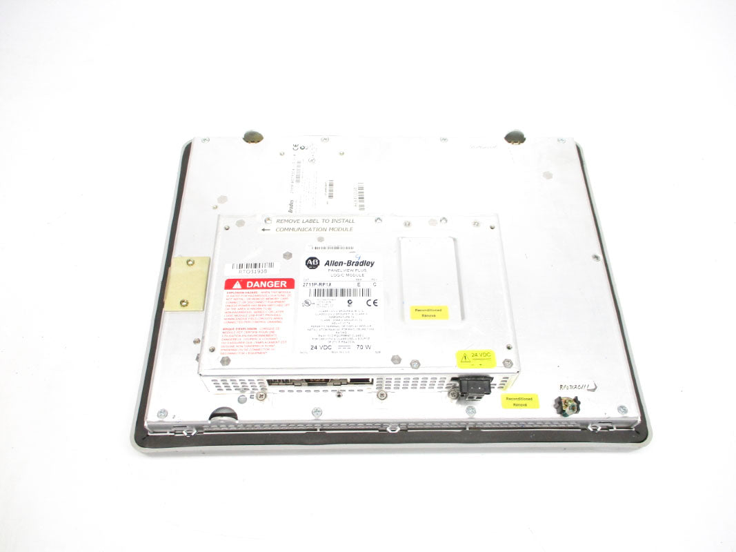 ALLEN BRADLEY 2711P-RDT12CX SER. C 24VDC UNMP