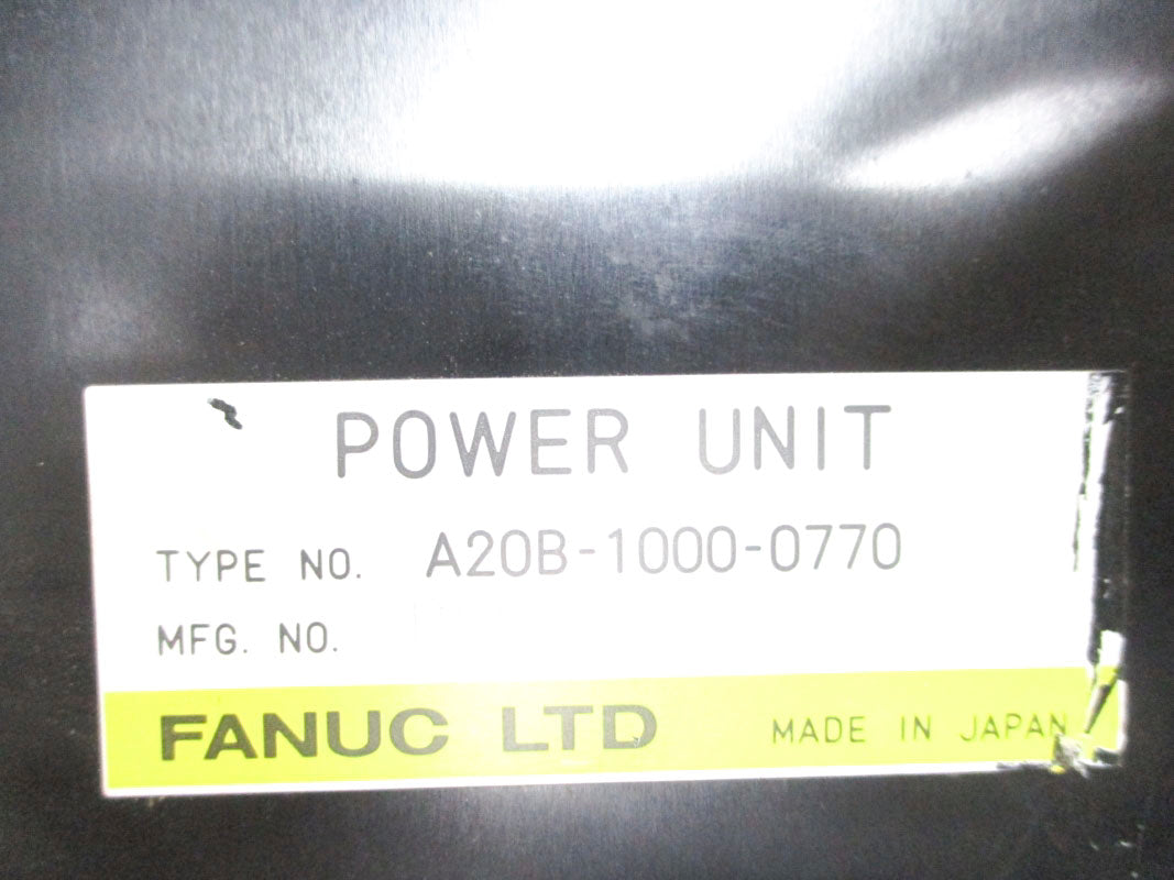 FANUC A20B-1000-0770-01 UNMP