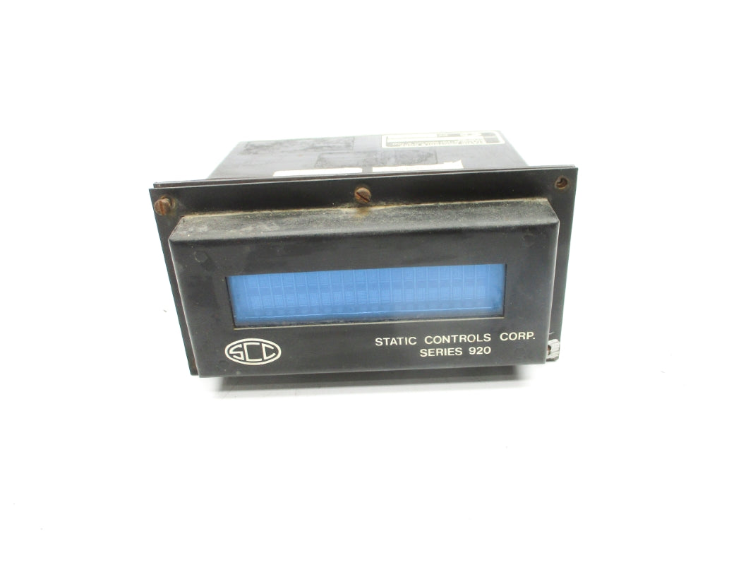STATIC CONTROLS 920-M-2-18-12-P-12-N UNMP