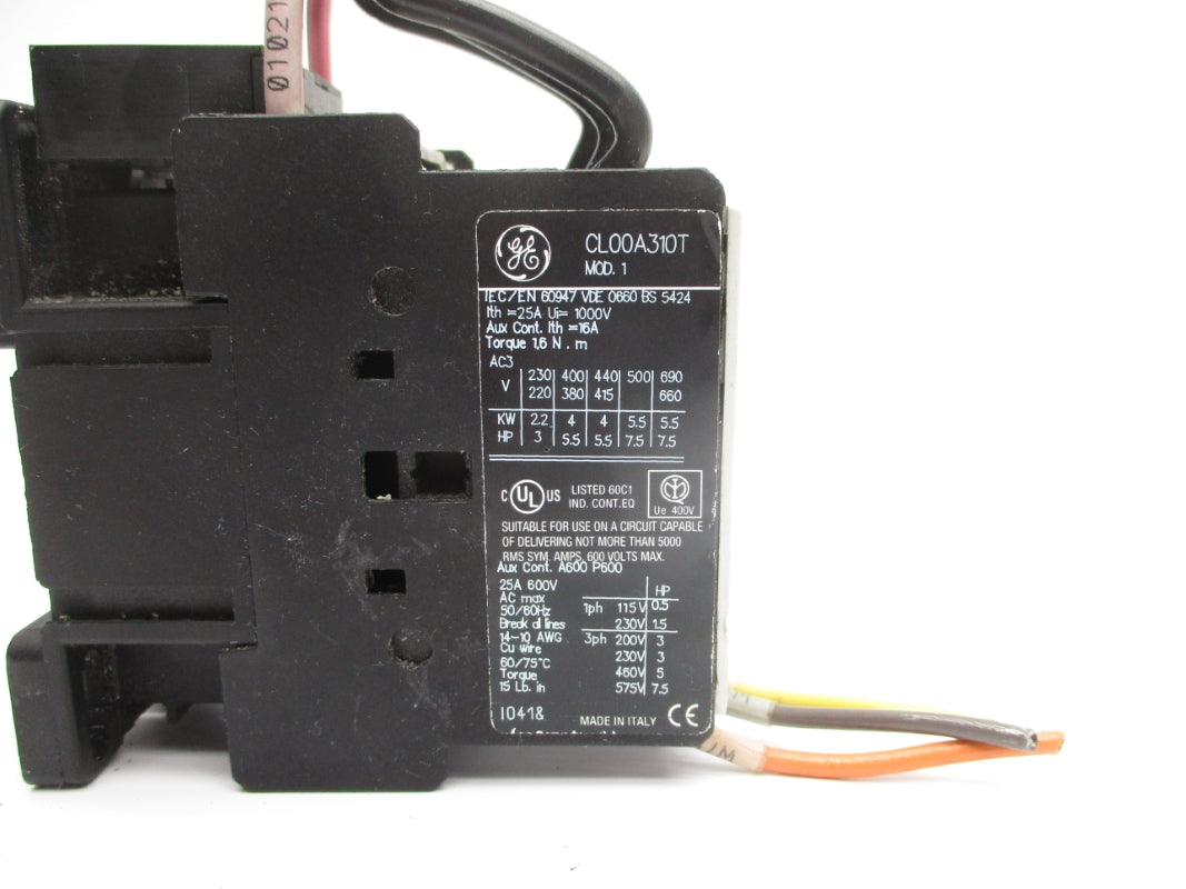 GENERAL ELECTRIC CL00A310T 110/120V 25A UNMP
