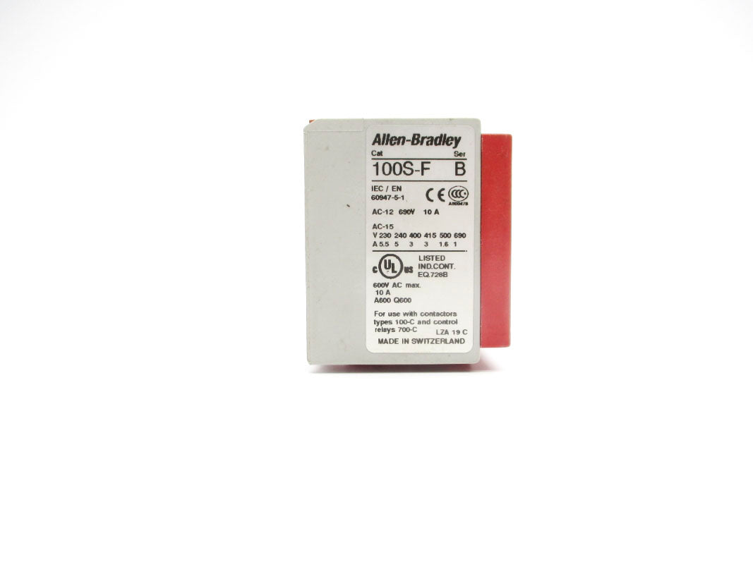 ALLEN BRADLEY 100S-FA04 SER. B 4A 600VAC (AS PICTURED) NSNP