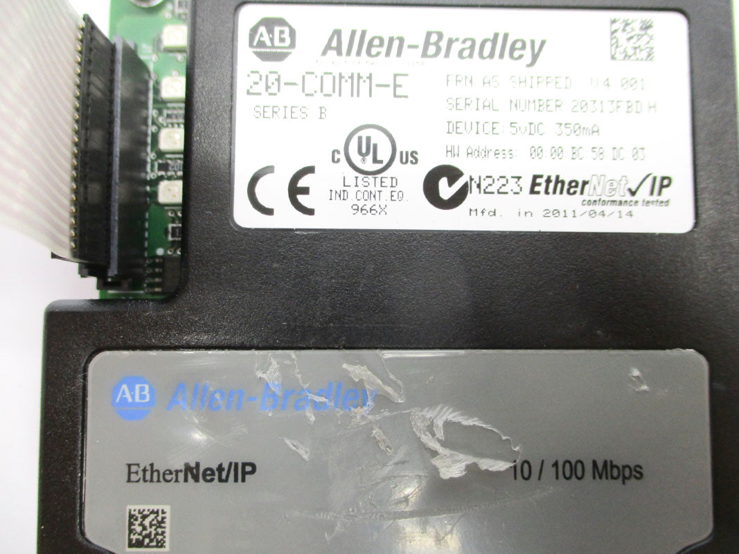 ALLEN BRADLEY 20-COMM-E SER. B F/W V4.001 5VDC UNMP