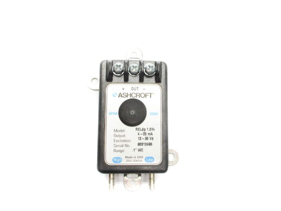 ASHCROFT RXLDP 12-36VDC .1"WC UNMP