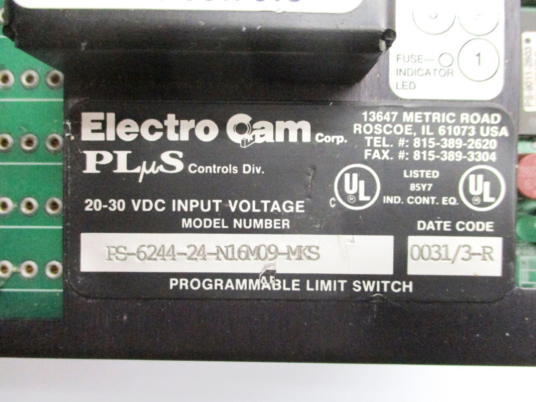 ELECTRO CAM PS-6244-24-N16M09-MKS 20-30VDC UNMP