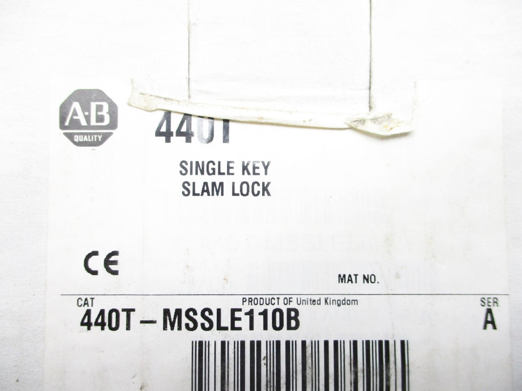 ALLEN BRADLEY 440T-MSSLE110B SER. A (WH) NSMP