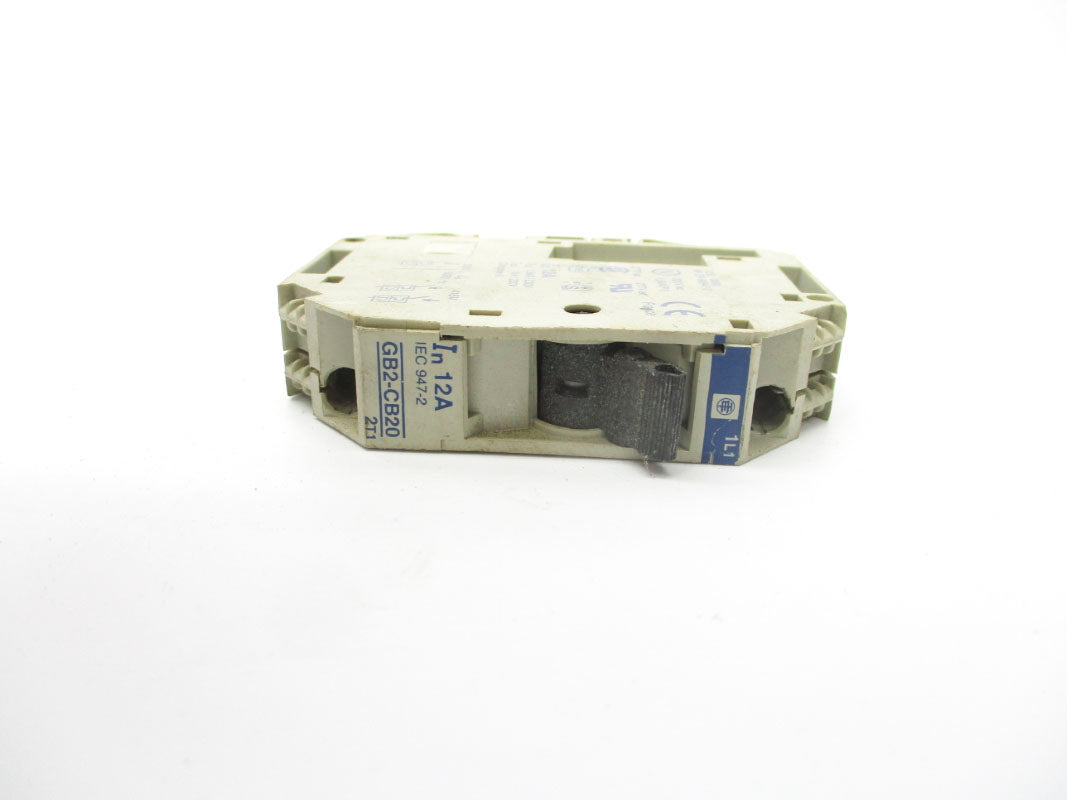 TELEMECANIQUE GB2-CB20 12A 277VAC UNMP