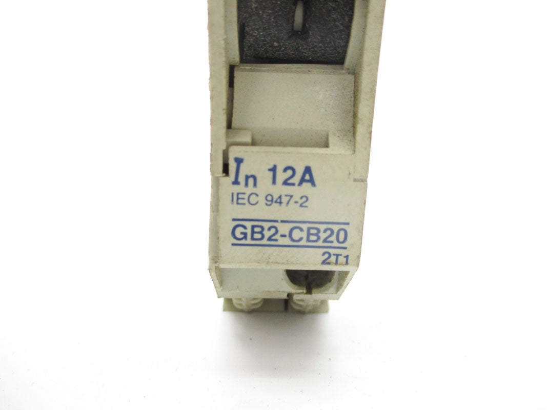 TELEMECANIQUE GB2-CB20 12A 277VAC UNMP