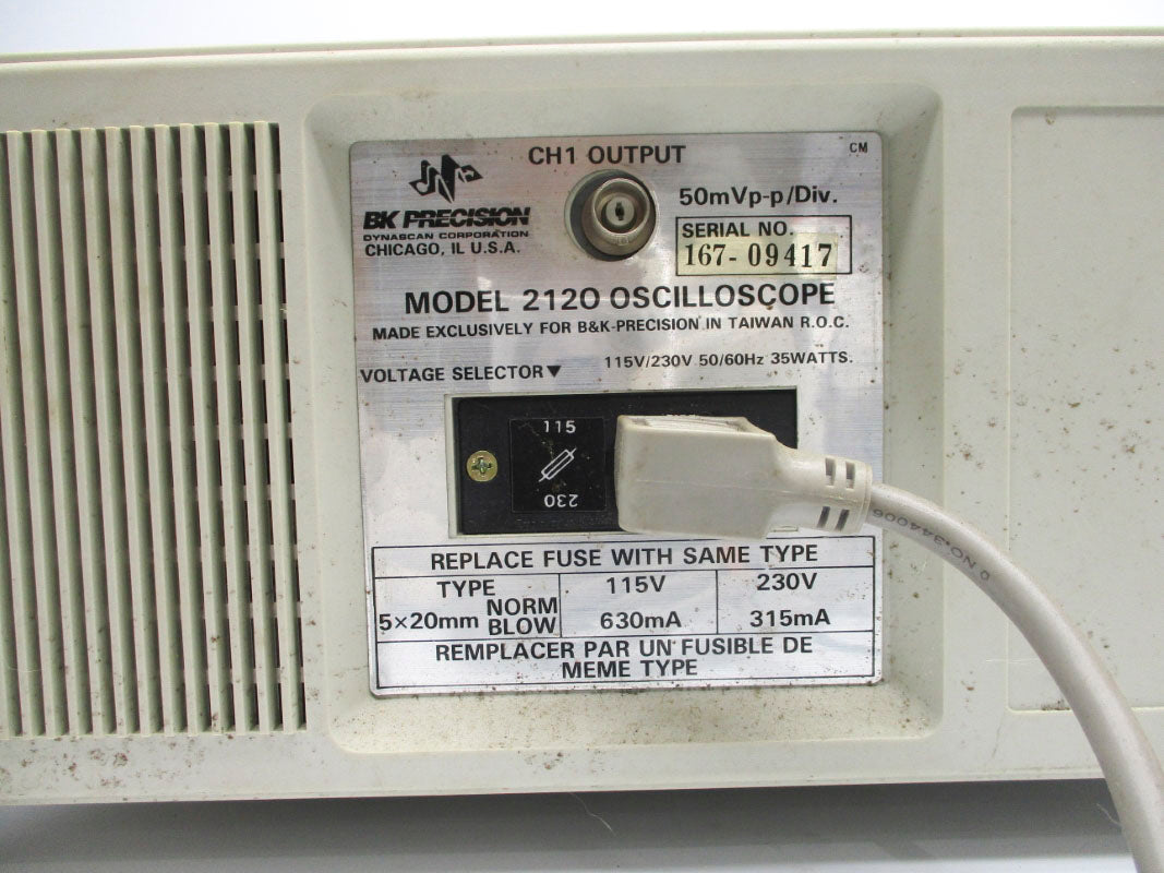BK PRECISION 2120 230V UNMP