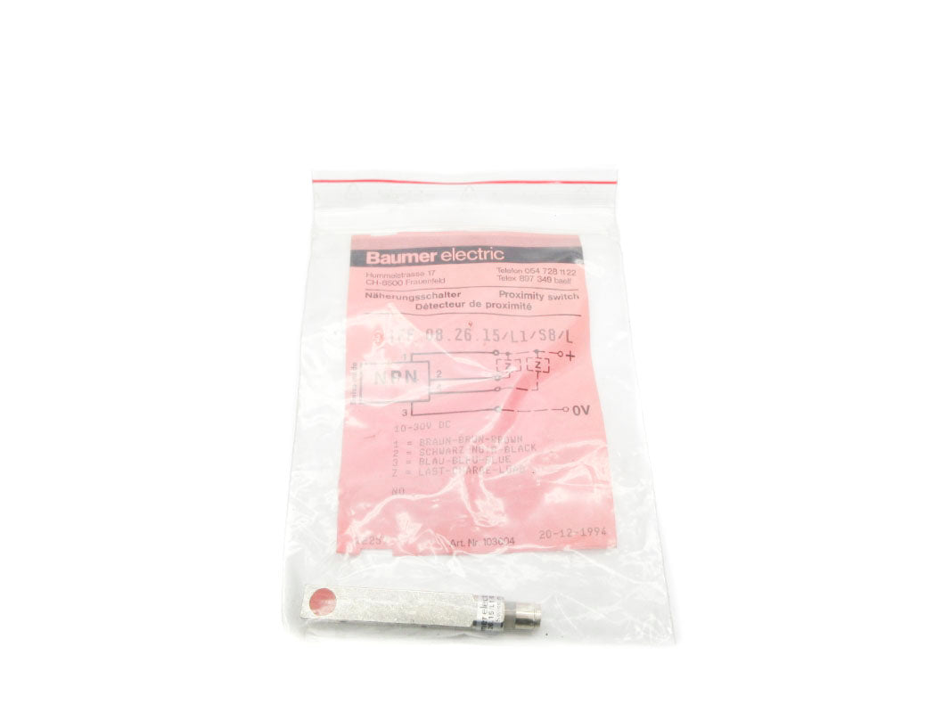BAUMER IFF08.26.15/L1/S8/L NSMP