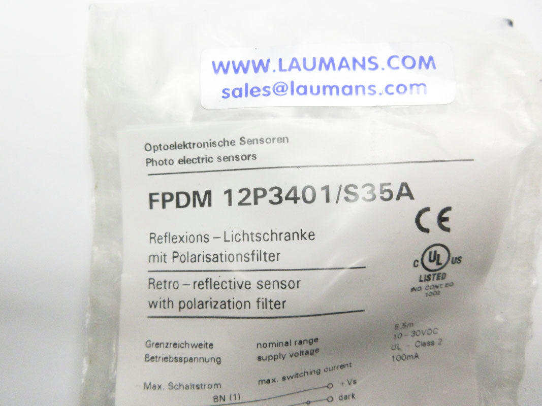 BAUMER FPDM12P3401/S35A 10-30VDC NSMP