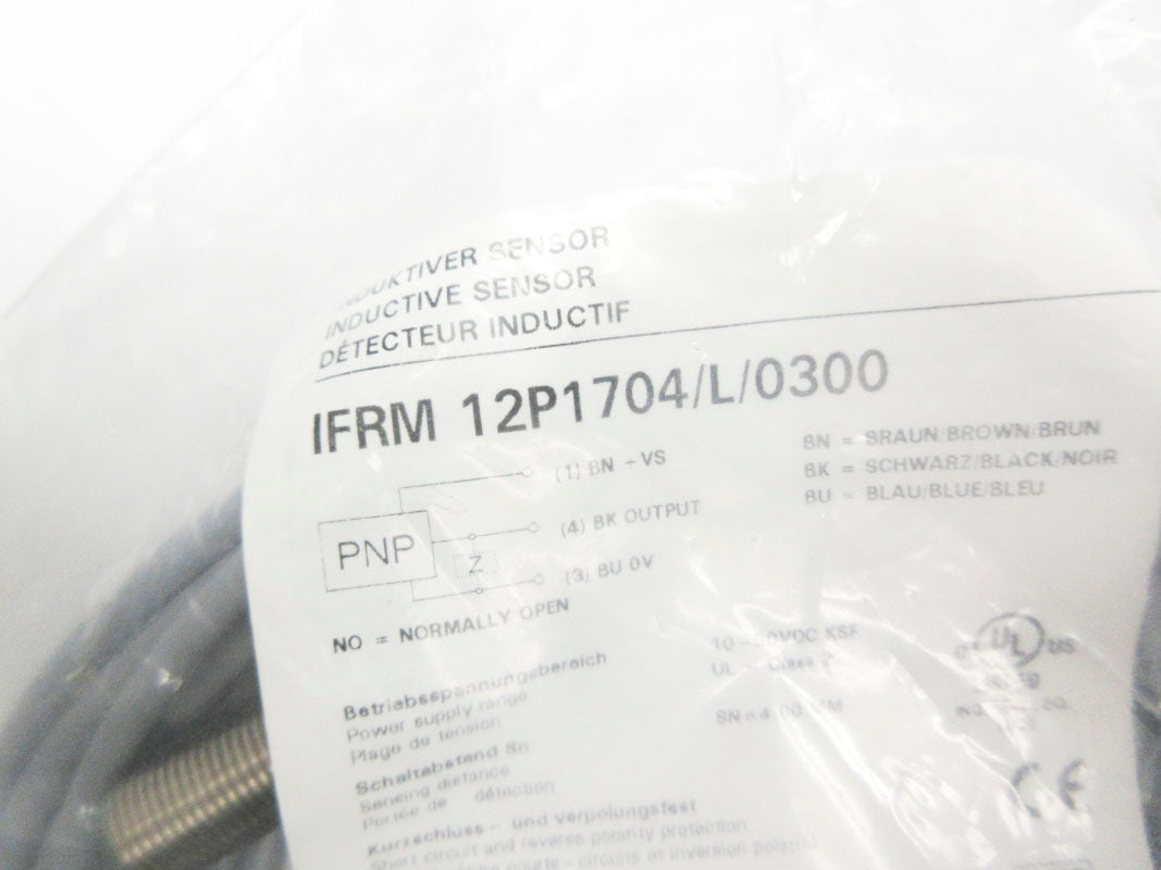 BAUMER IFRM12P1704/L/0300 10-30VDC NSMP