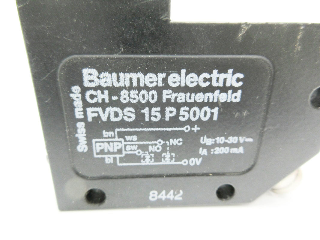 BAUMER FVDS15P5001 10-30VDC UNMP