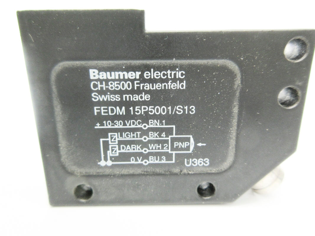 BAUMER FEDM15P5001/S13 10-30VDC NSNP