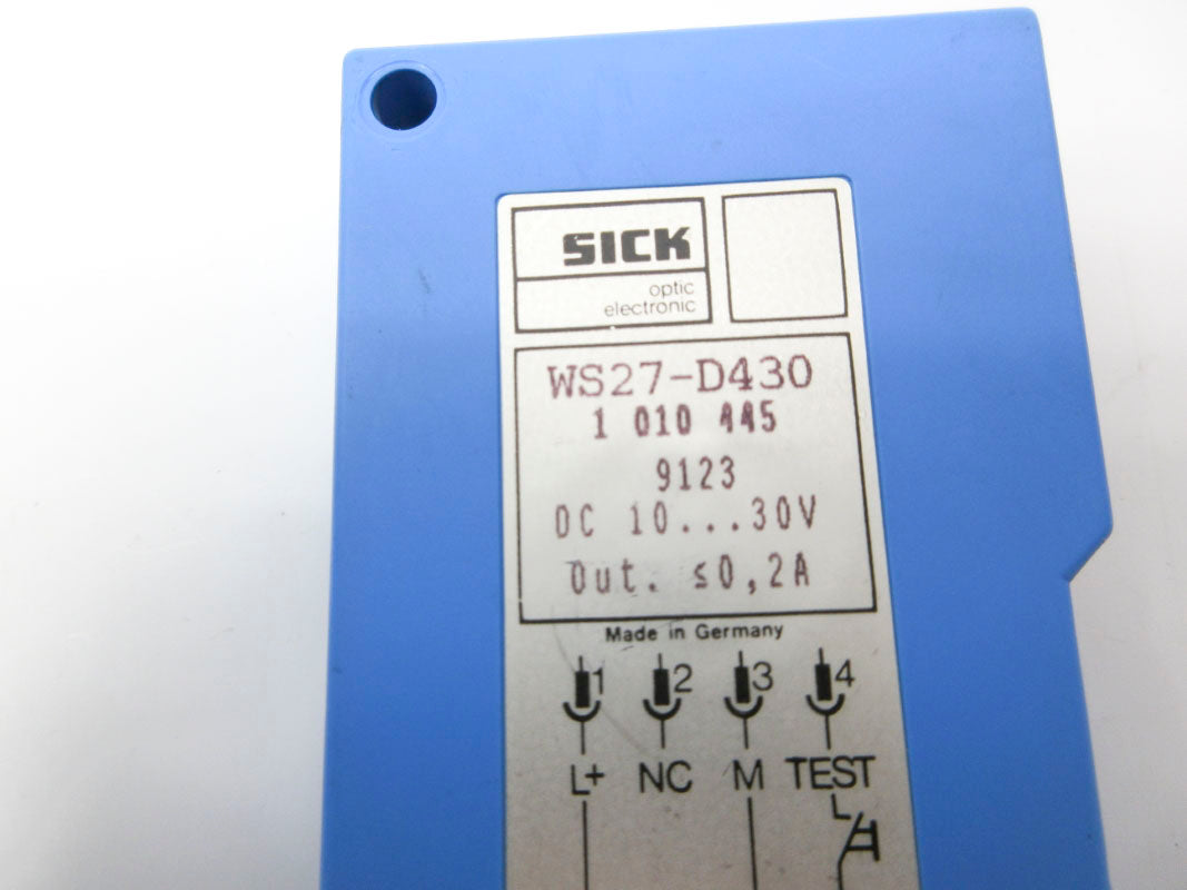 SICK WS27-D430 1010445 10-30VDC 2A NSNP