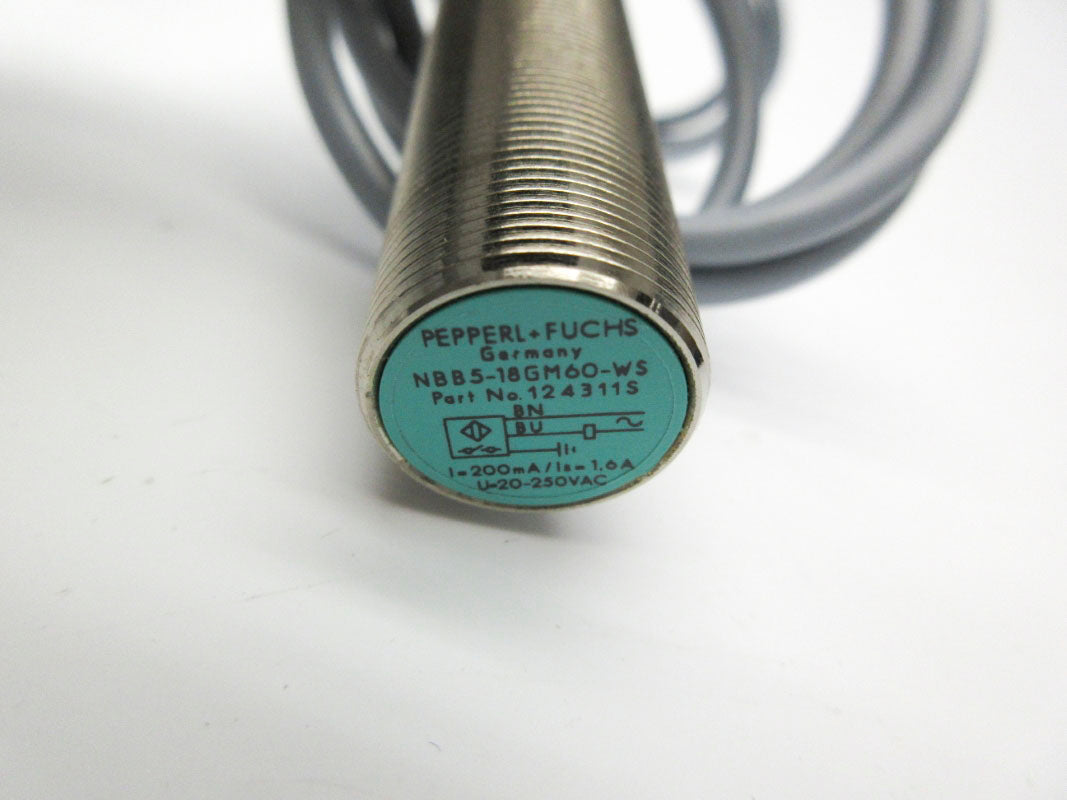 PEPPERL+FUCHS NBB5-18GM60-WS 124311S 1.6A 20-250VAC NSNP