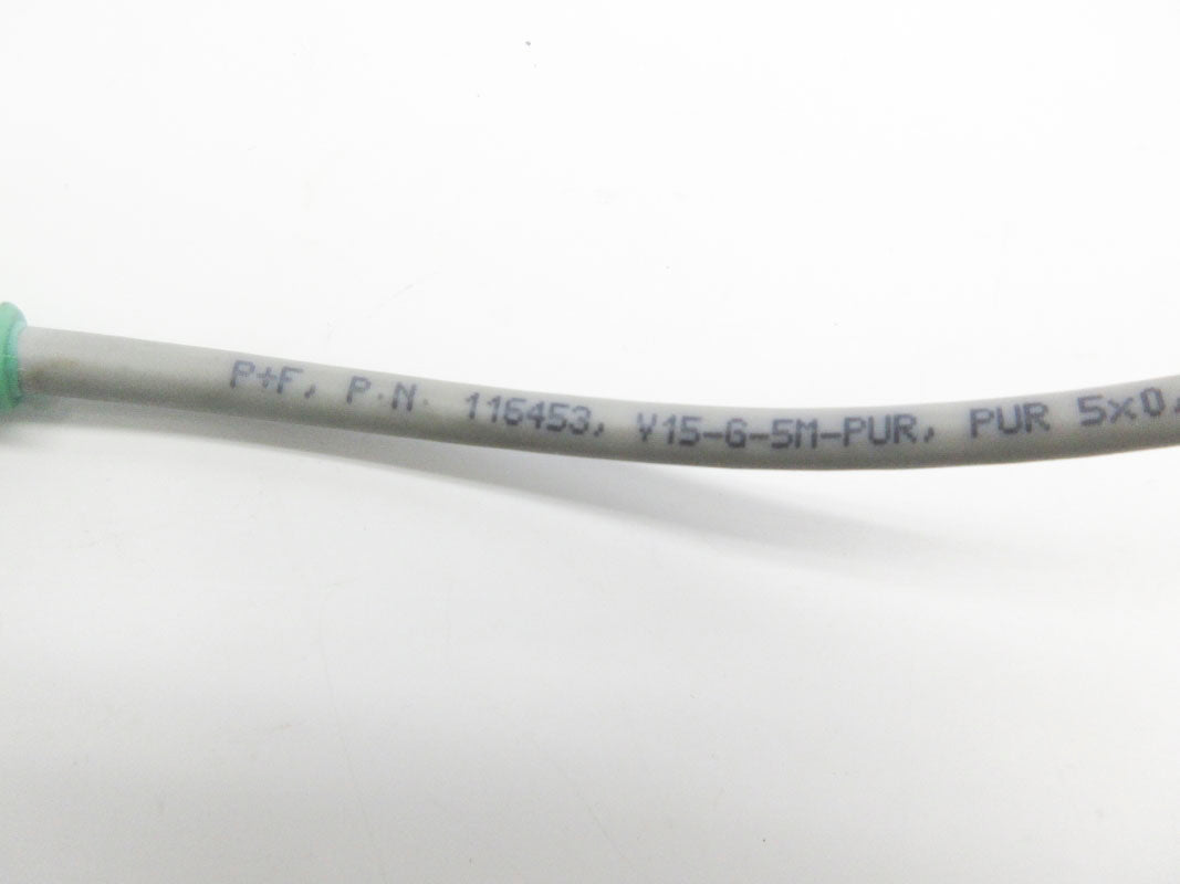 PEPPERL+FUCHS V15-G-5M-PUR 116453 NSNP