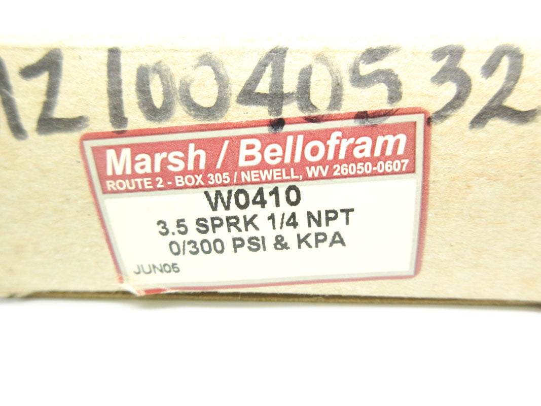 MARSH/BELLOFRAM W0410 300PSI NSMP