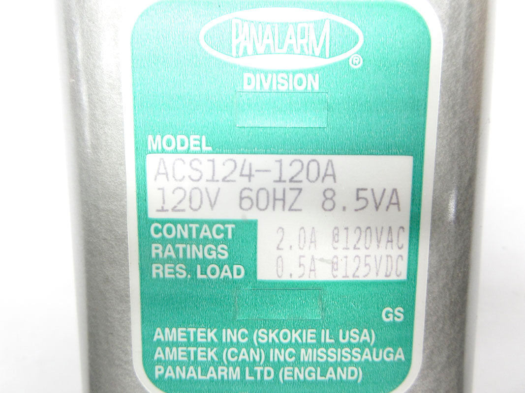 PANALARM ACS124-120A 2.0A 120VAC NSNP