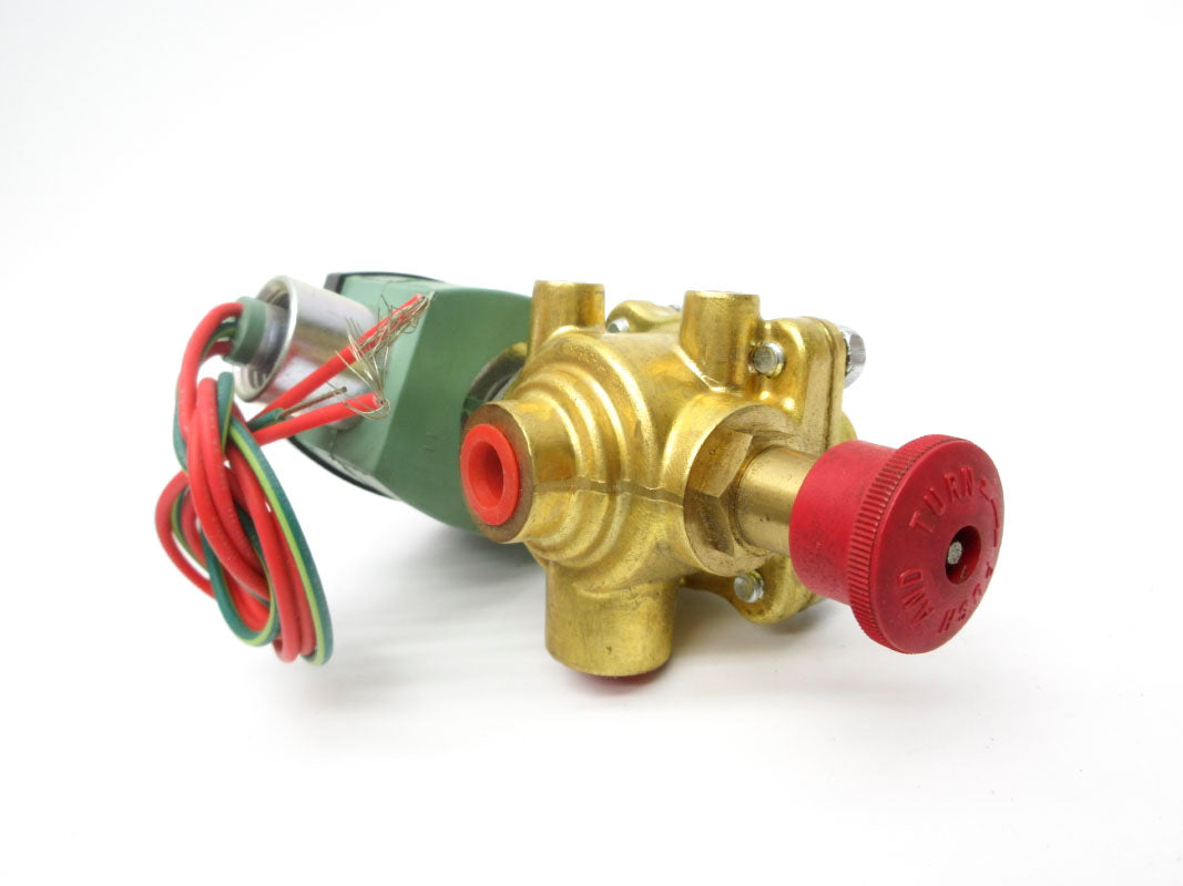 ASCO 8342G001MS 120V 100PSI 1/4" NSNP