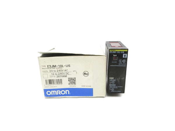 OMRON E3JM-10L-US 240VAC/DC NSMP