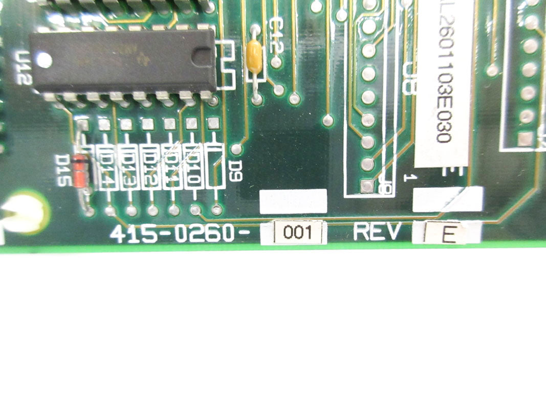 HURCO 415-0260-001 REV. E NSNP