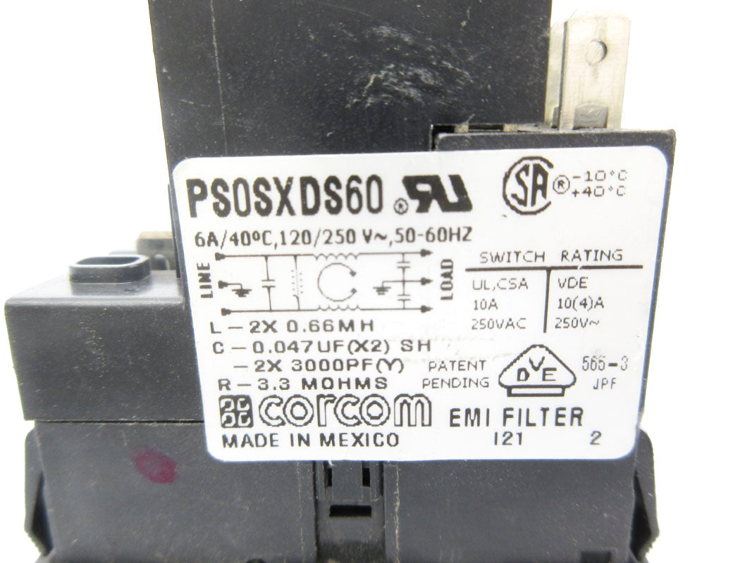 CORCOM PS0SXDS60 250V UNMP