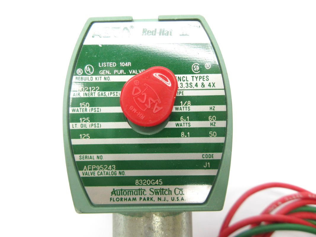 ASCO 8320G45 110/120V 125PSI NSNP