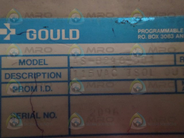GOULD AS-B246-501 ISOLATED OUTPUT MODULE *NEW NO BOX*