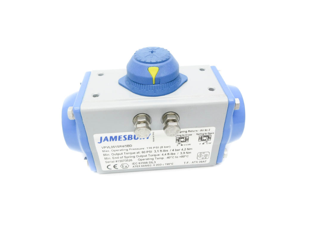 JAMESBURY VPVL051SR4/5BD 116PSI NSNP