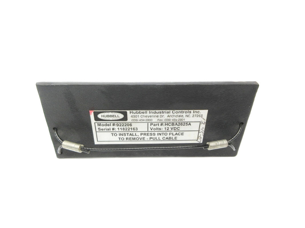 HUBBELL HCBA2625A 922206 12VDC NSNP