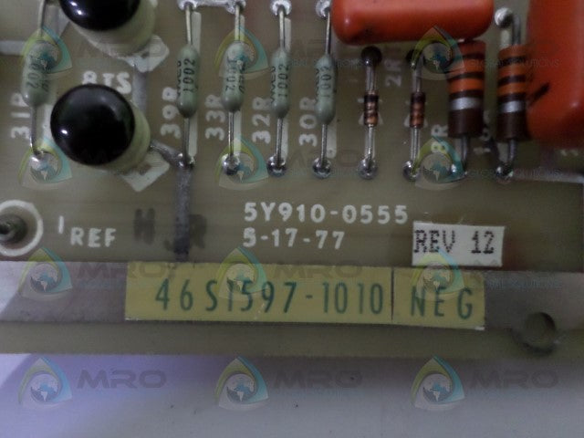 LOUIS ALLIS 46S1597-1010 MAIN CIRCUIT BOARD *USED*