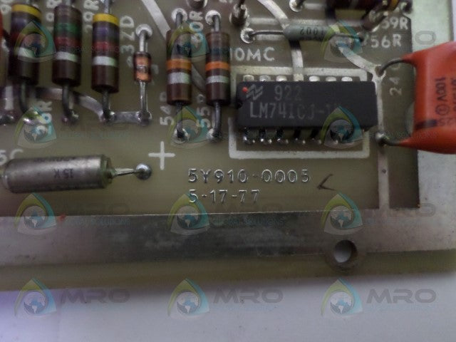 LOUIS ALLIS 46S1597-1010 MAIN CIRCUIT BOARD *USED*