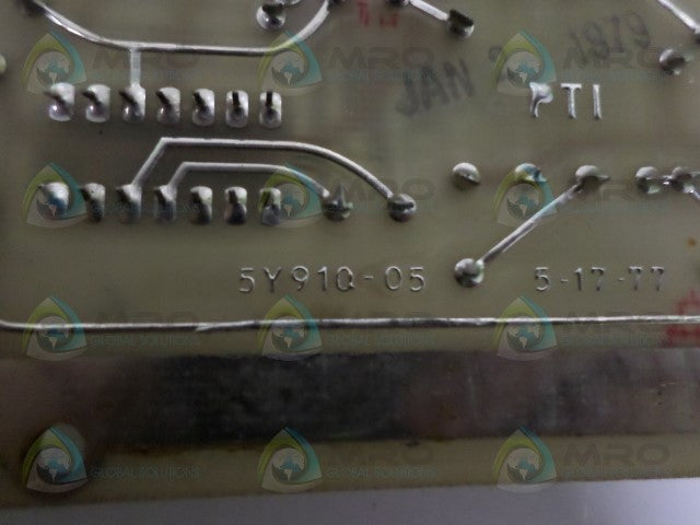 LOUIS ALLIS 46S1597-1010 MAIN CIRCUIT BOARD *USED*