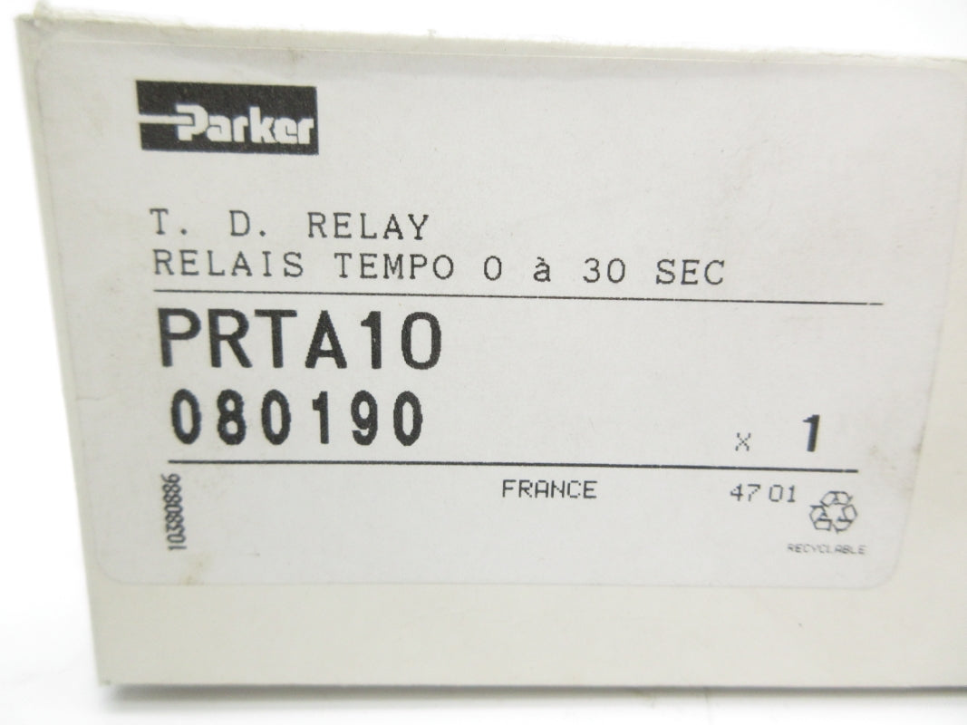 PARKER PRTA10 0-30S NSMP