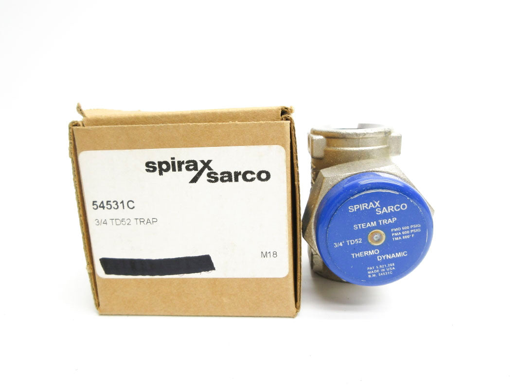 SPIRAX SARCO 54531C TD52 600PSI 3/4" NSMP