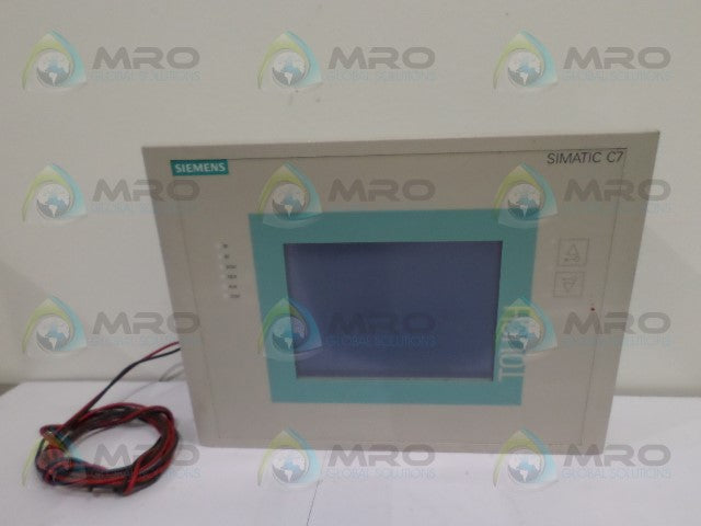 SIEMENS SIMATIC C7-635 6ES7635-2EB01-0AE3 MEMBRANE TOUCH KEYPAD *USED*