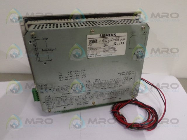 SIEMENS SIMATIC C7-635 6ES7635-2EB01-0AE3 MEMBRANE TOUCH KEYPAD *USED*