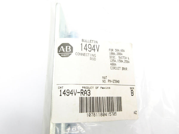 ALLEN BRADLEY 1494V-RA3 SER. B NSMP