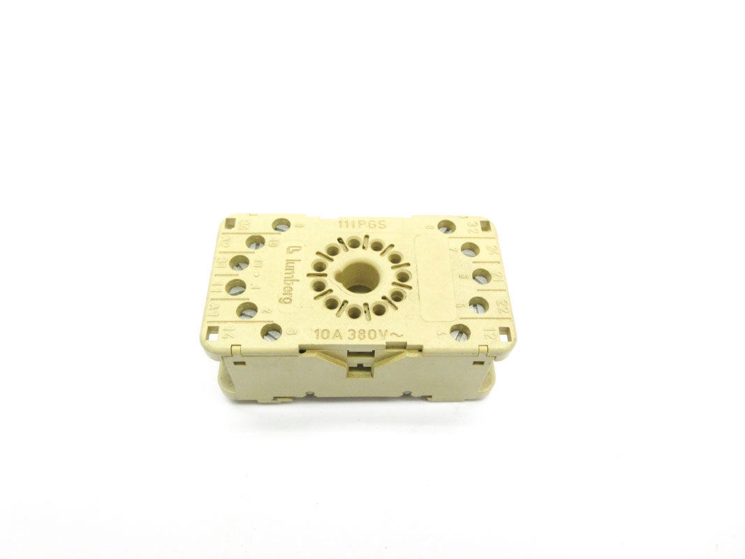 LUMBERG 111PGS 10A 380V UNMP