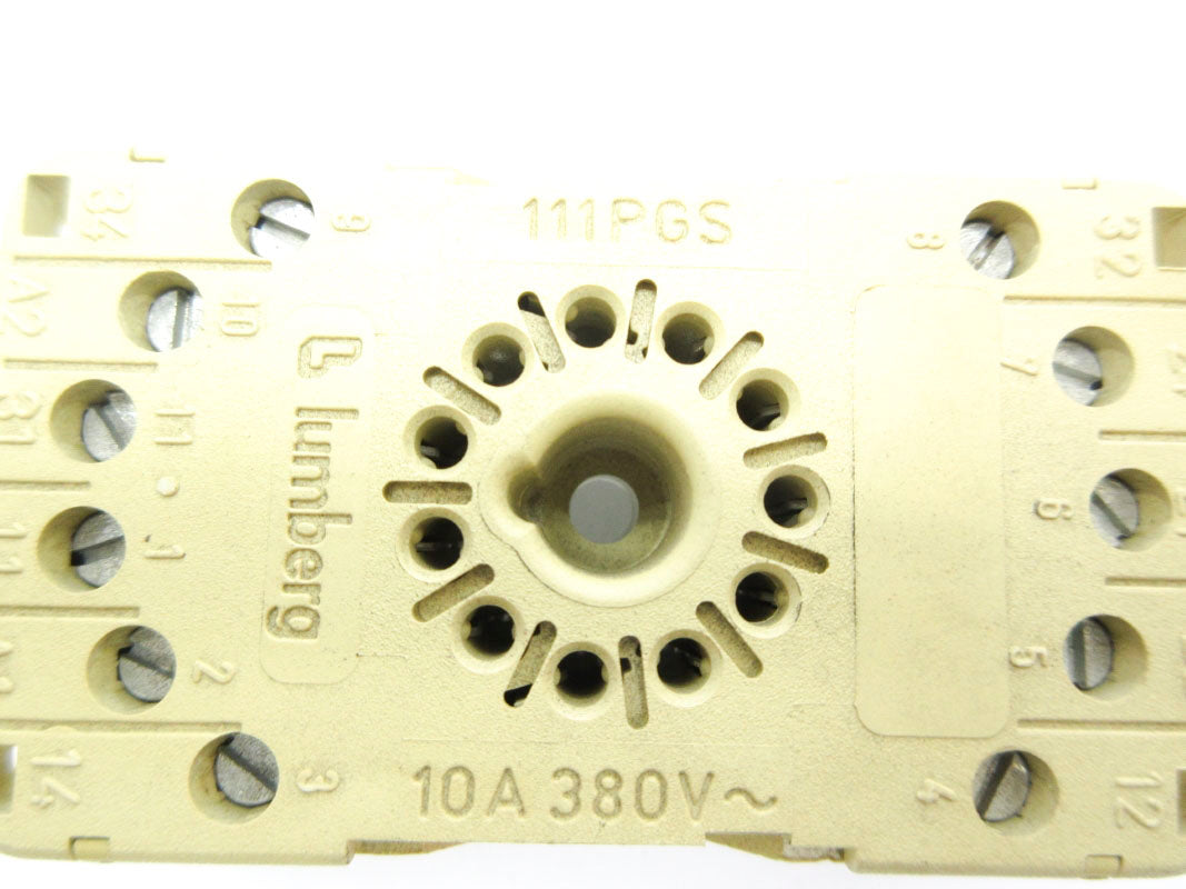 LUMBERG 111PGS 10A 380V UNMP