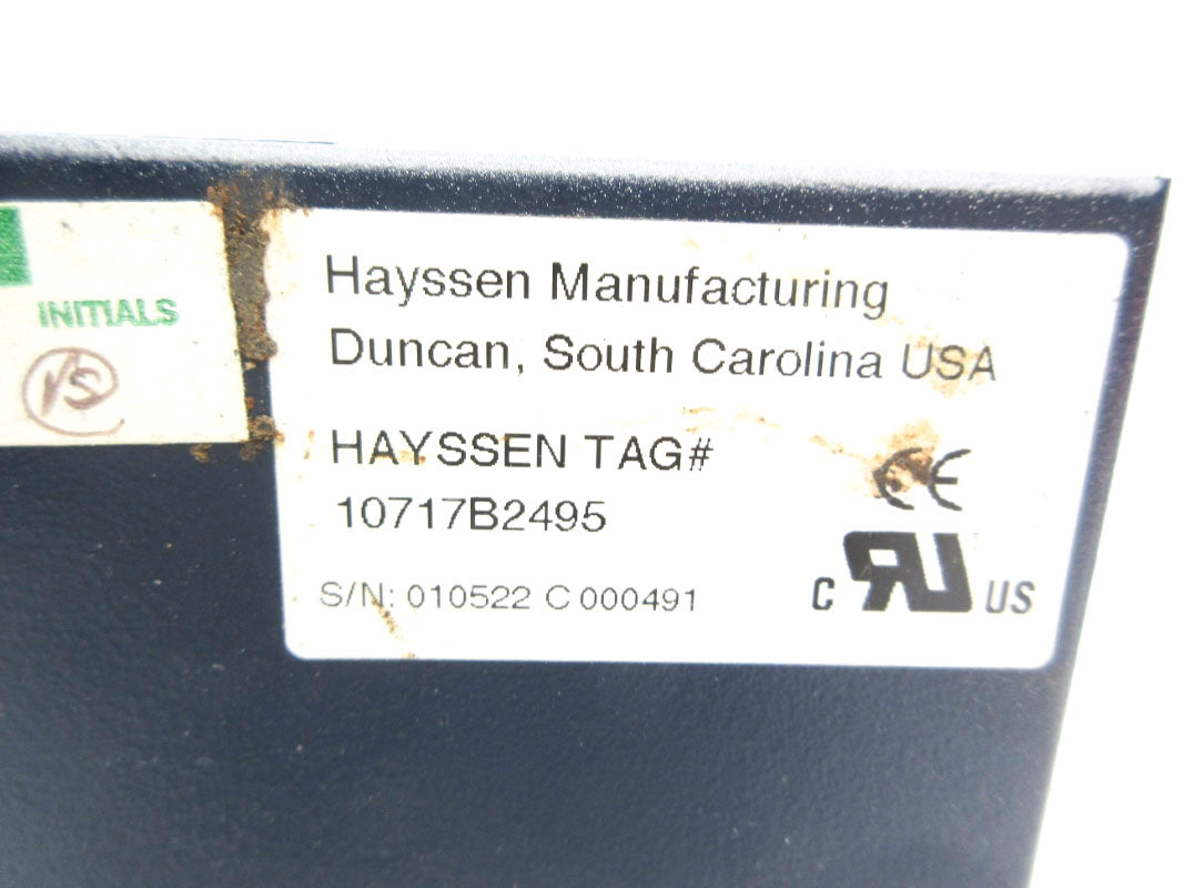 HAYSSEN 10717B2495 120V UNMP