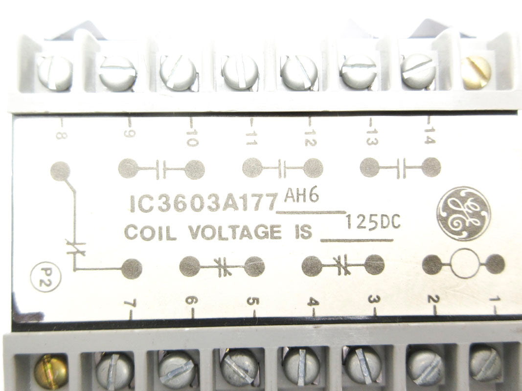 GENERAL ELECTRIC IC3603A177AH6 125VDC NSNP