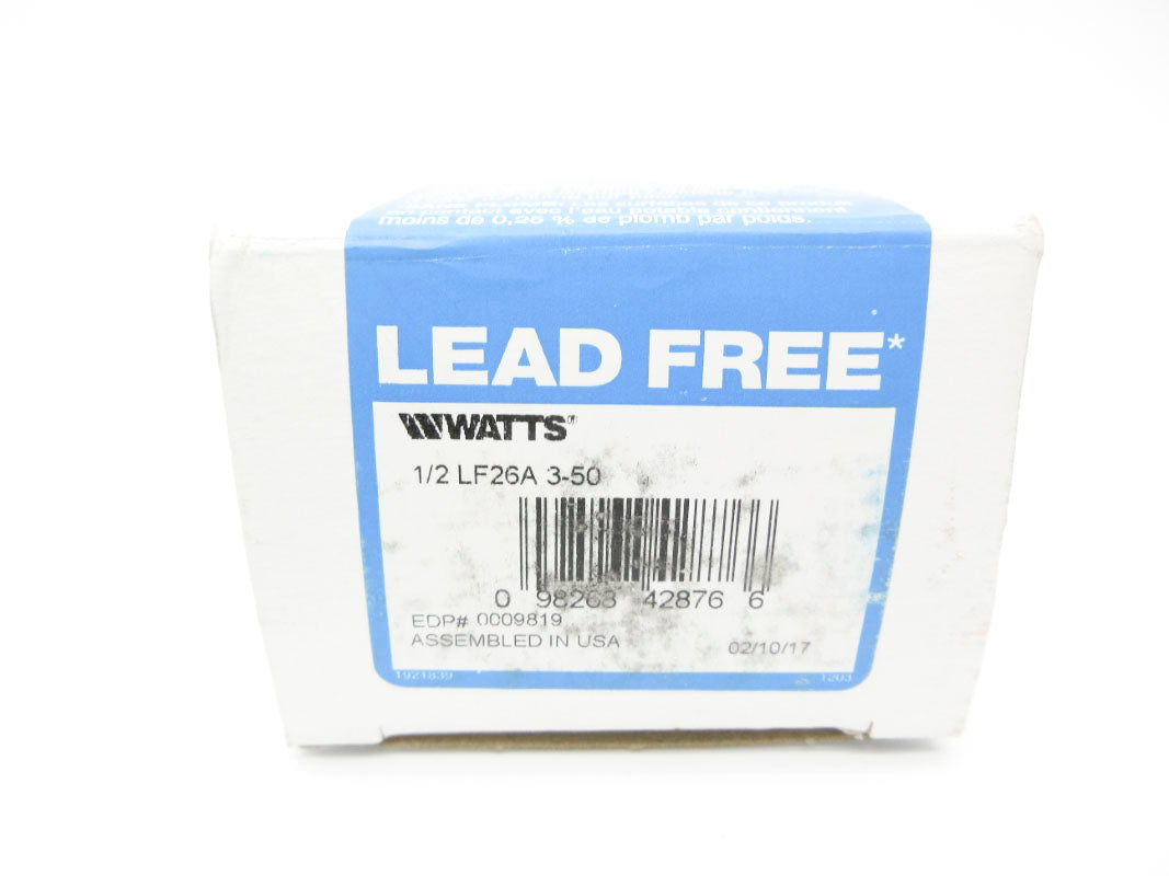 WATTS 1/2-LF26A3-50 NSMP