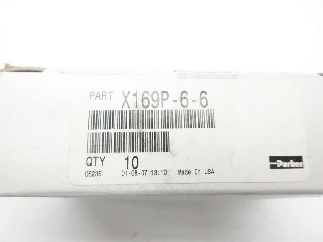 PARKER X169P-6-6 (PKG OF 10) NSMP