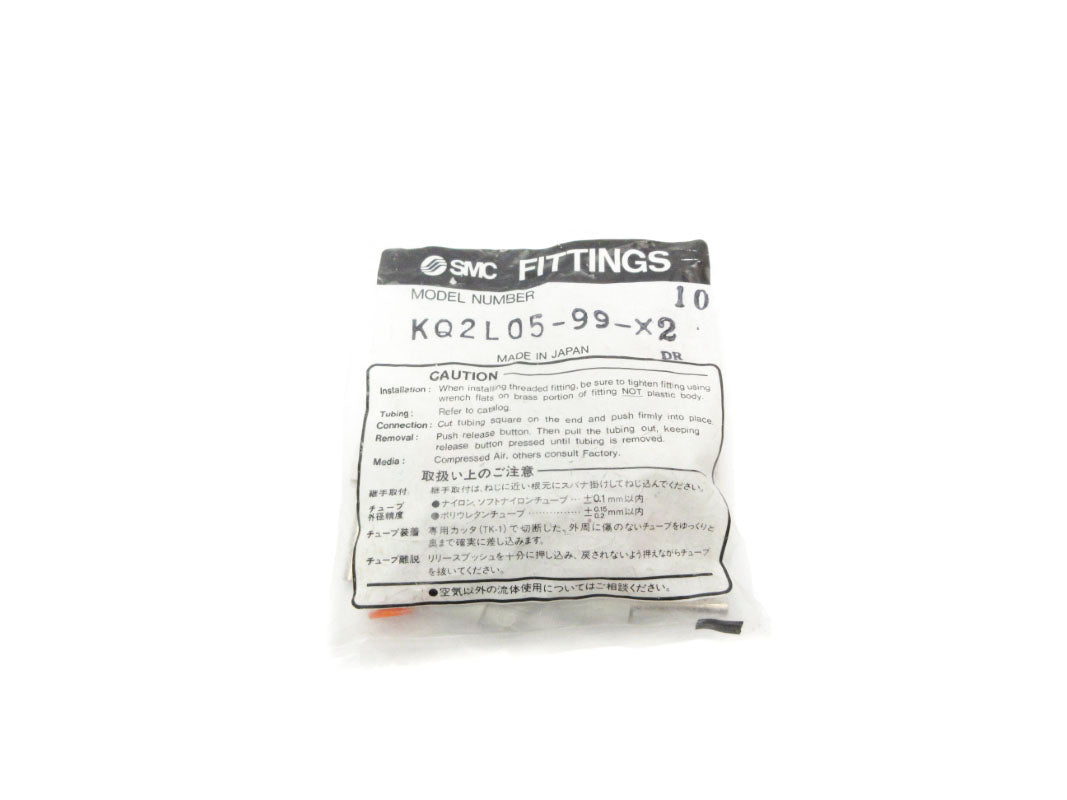 SMC KQ2L05-99-X2 (PKG OF 10) NSMP