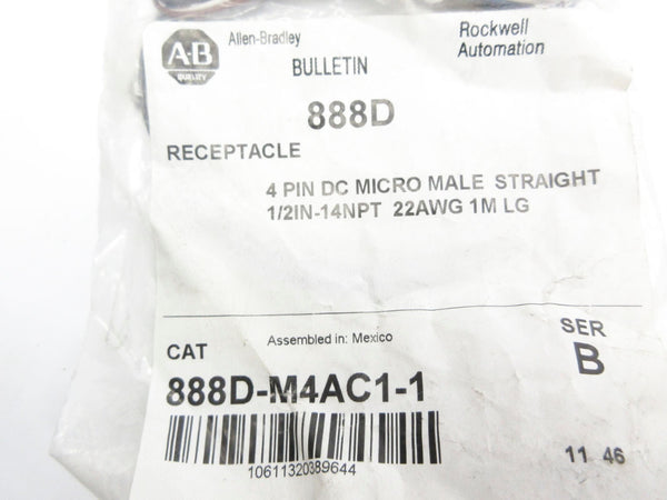 ALLEN BRADLEY 888D-M4AC1-1 SER. B NSMP