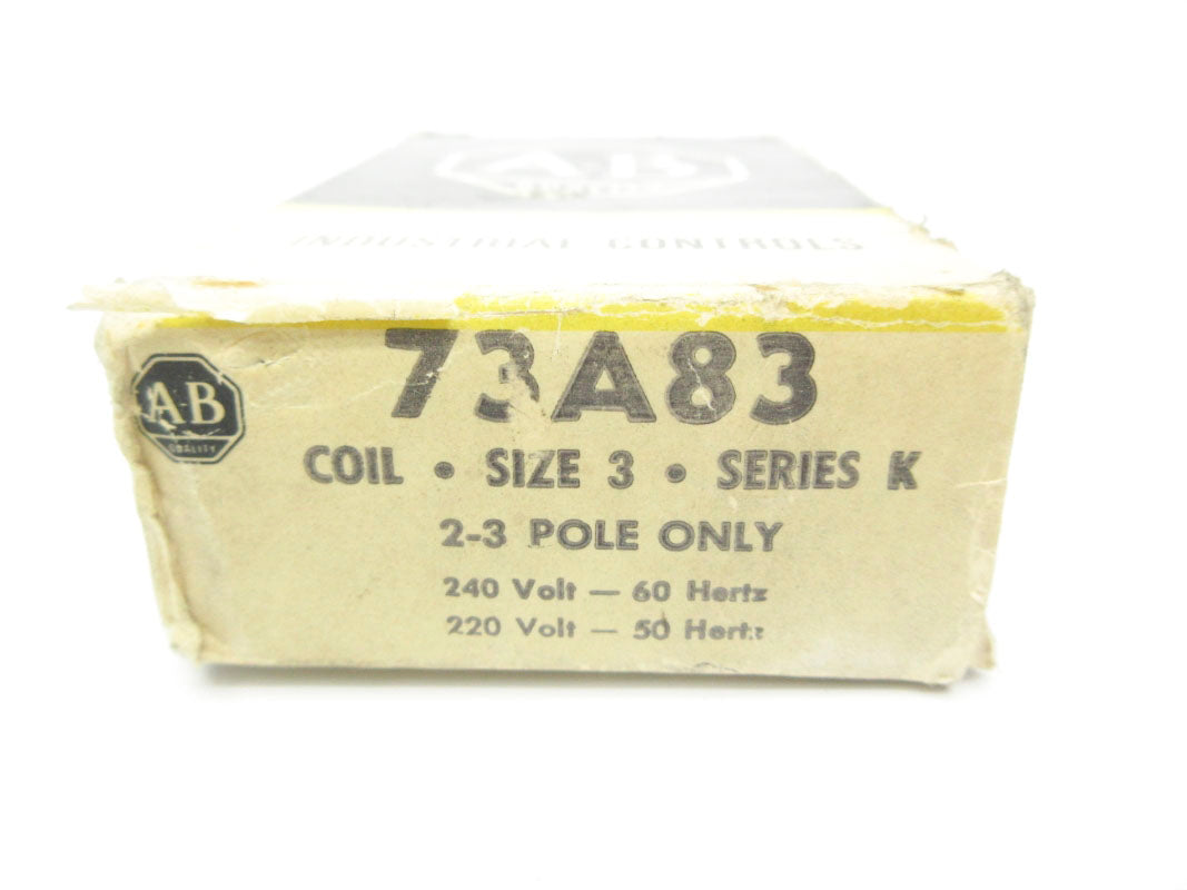 ALLEN BRADLEY 72A83 SER. K 220/240V (BK/YL) NSMP