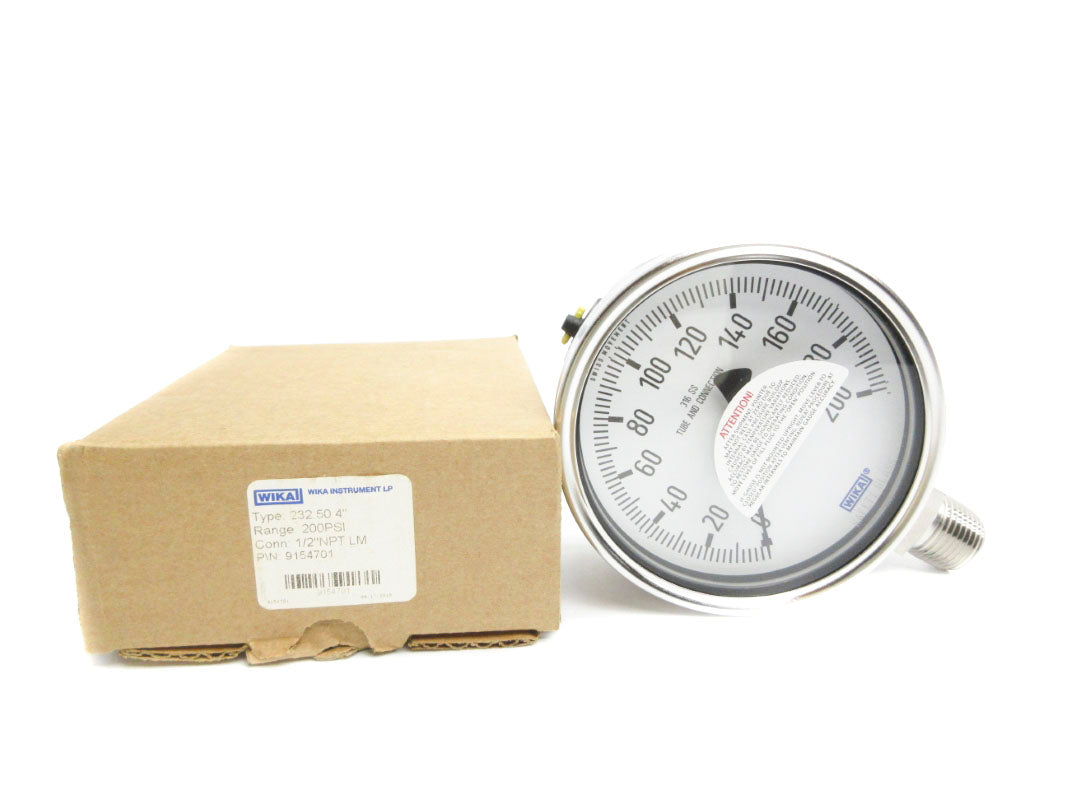 WIKA 9154701 200PSI NSMP