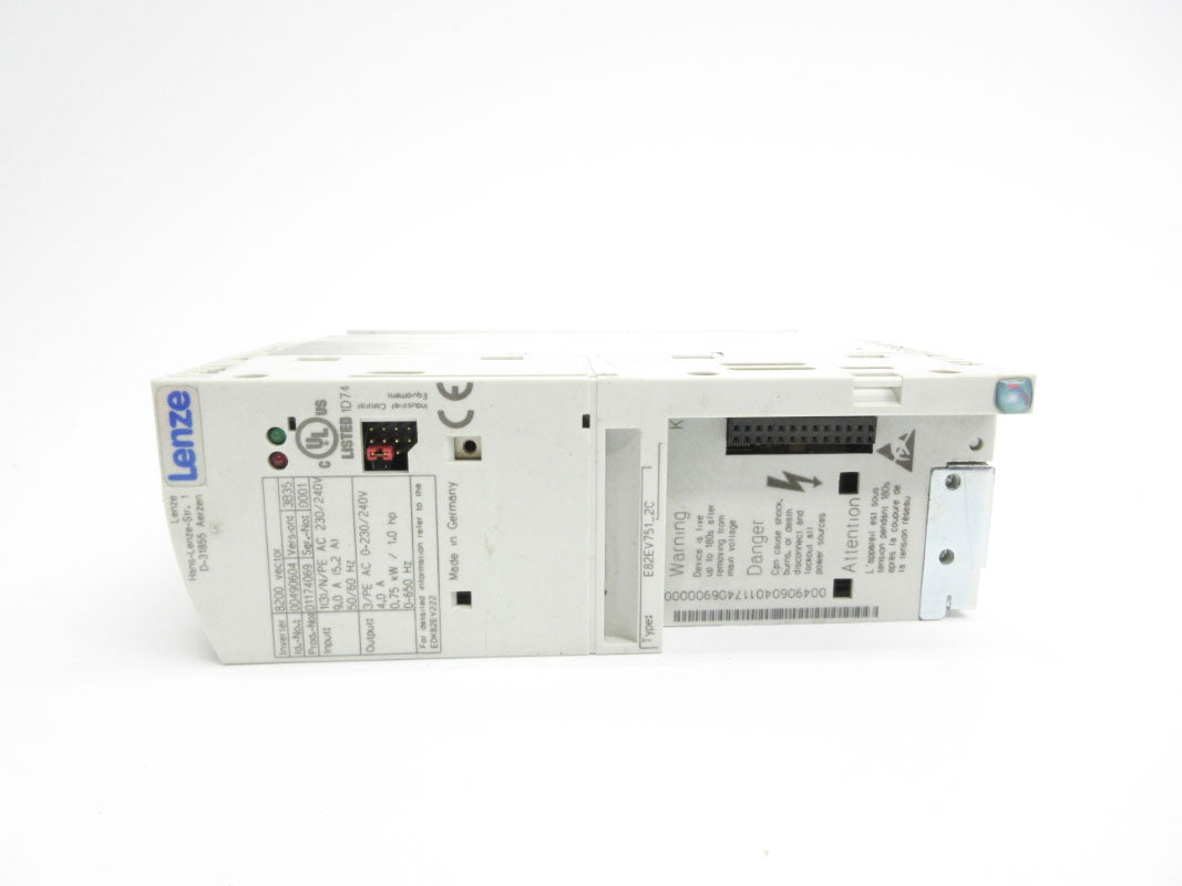 LENZE E82EV751-2C 230/240V 9.0A UNMP