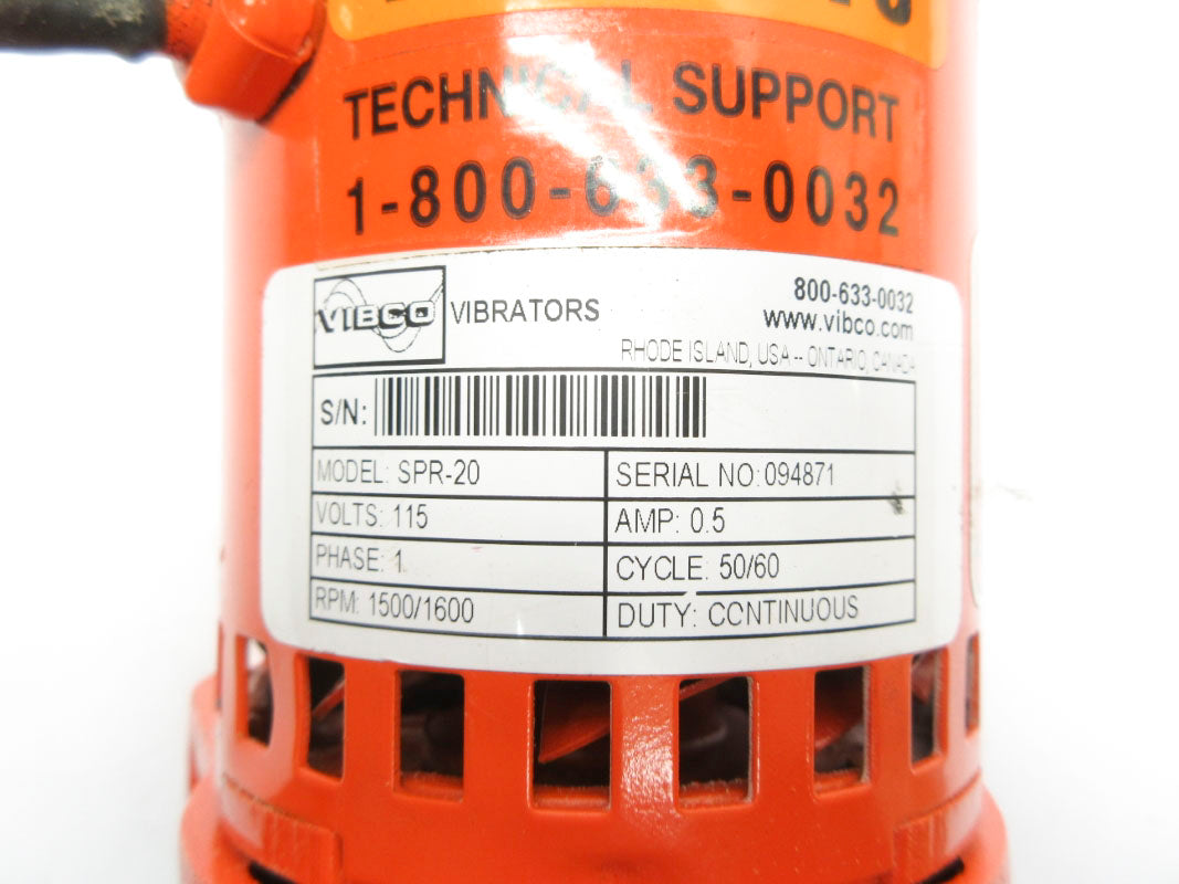 VIBCO SPR-20 115V 0.5A UNMP